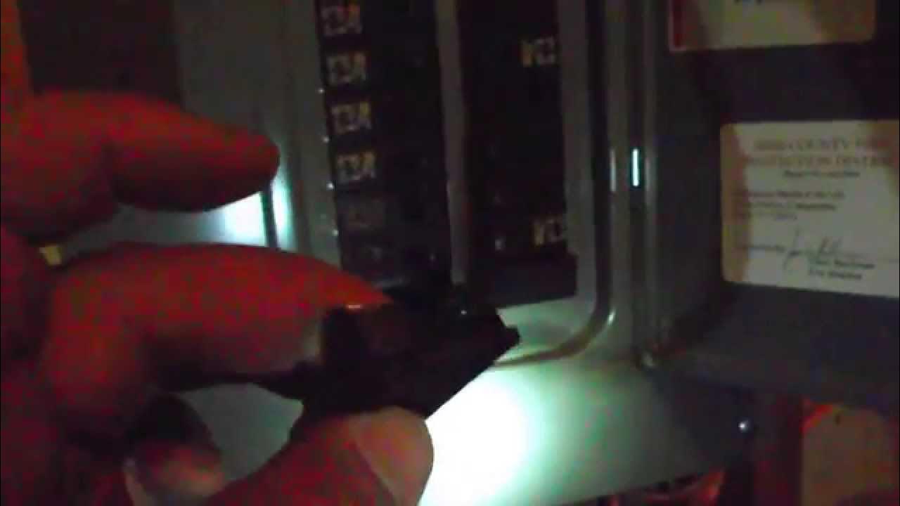 Electric Panel Knockout Blank YouTube