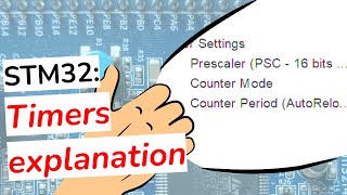 STM32 || Configure Timer || Timer Prescaler, Counter period, Counter mode