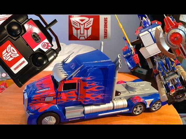 Transformers Optimus Prime Converting Remote Control Vehicle 