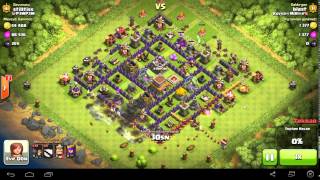 Clash Of Clans Full Duvar Yıkıcı Saldırısı 125 Duvar Yıkıcı