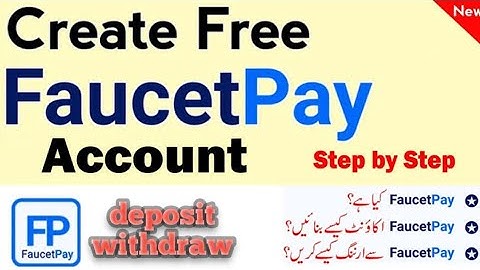 How to create faucetpay account in Pakistan faucetpay deposit and withdrawal krne ka tarika