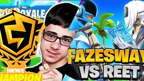 FAZE SWAY VS REET 1V1 WAGERS! - FORTNITE CREATIVE