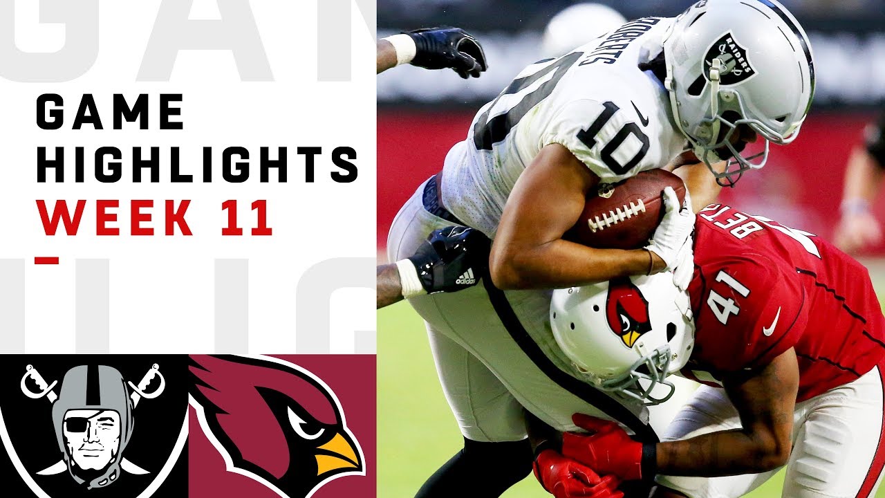 raiders at cardinals