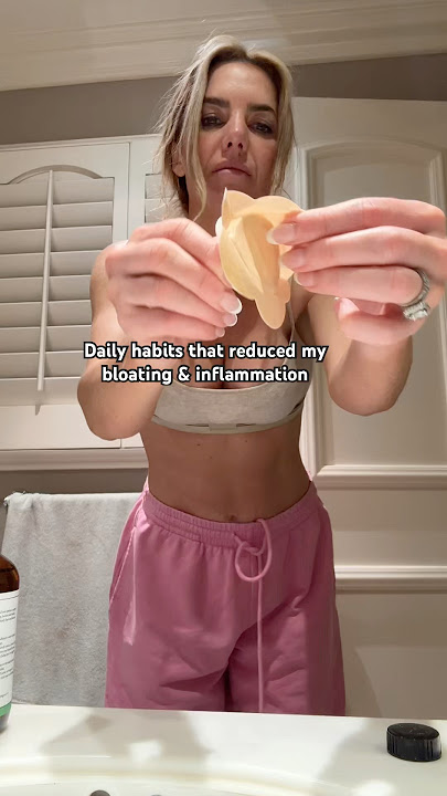 Easy ways to reduce belly bloating & inflammation