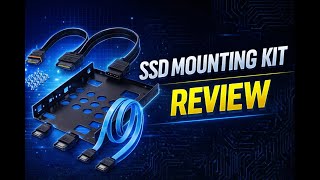 Review - SABRENT 3.5 Inch to x2 SSD / 2.5 Inch Internal Hard Drive Mounting Kit [SATA and