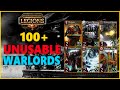 Hhl 100 unusable warlords