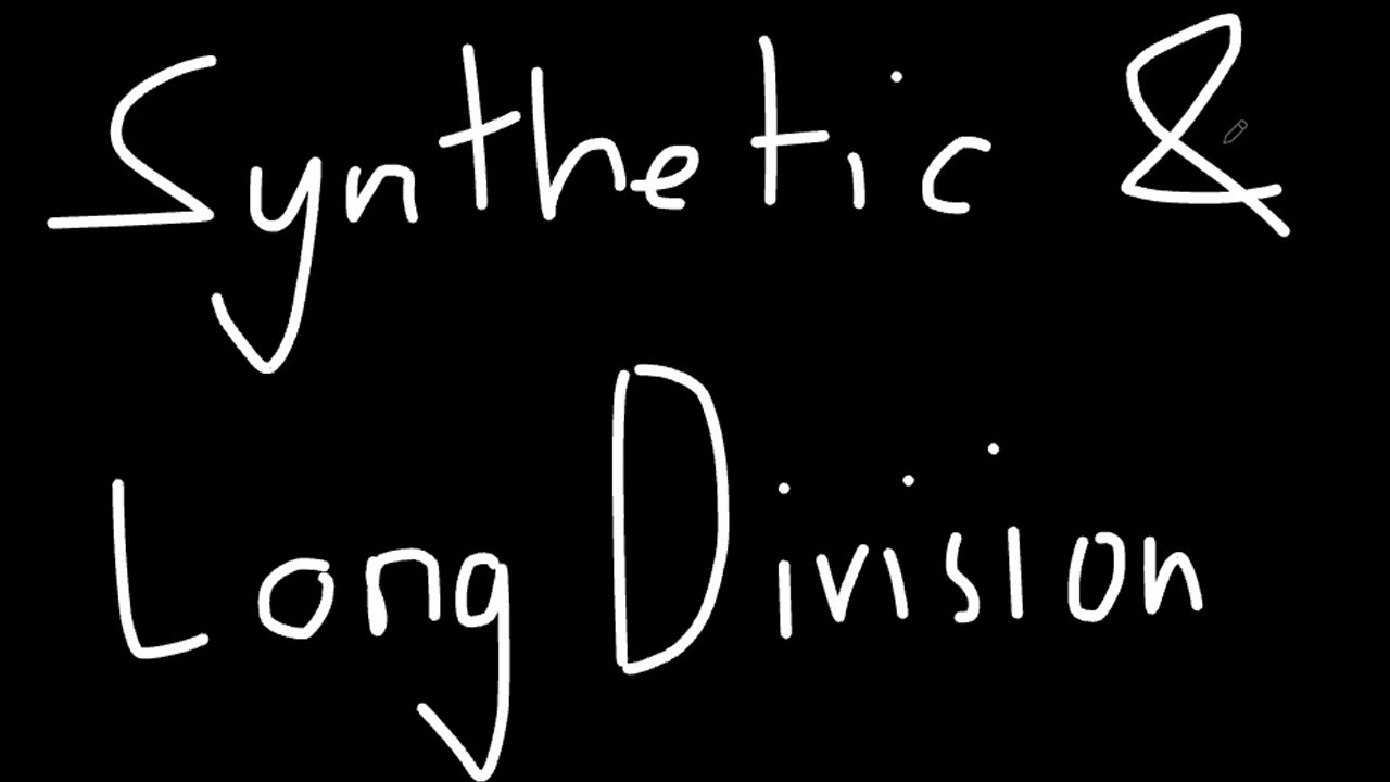 Long and Synthetic Division | Math with Faiz