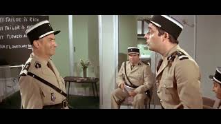 The 'Cruchot' rule (Le Gendarme à New York, 1965, La leçon d'Anglais)