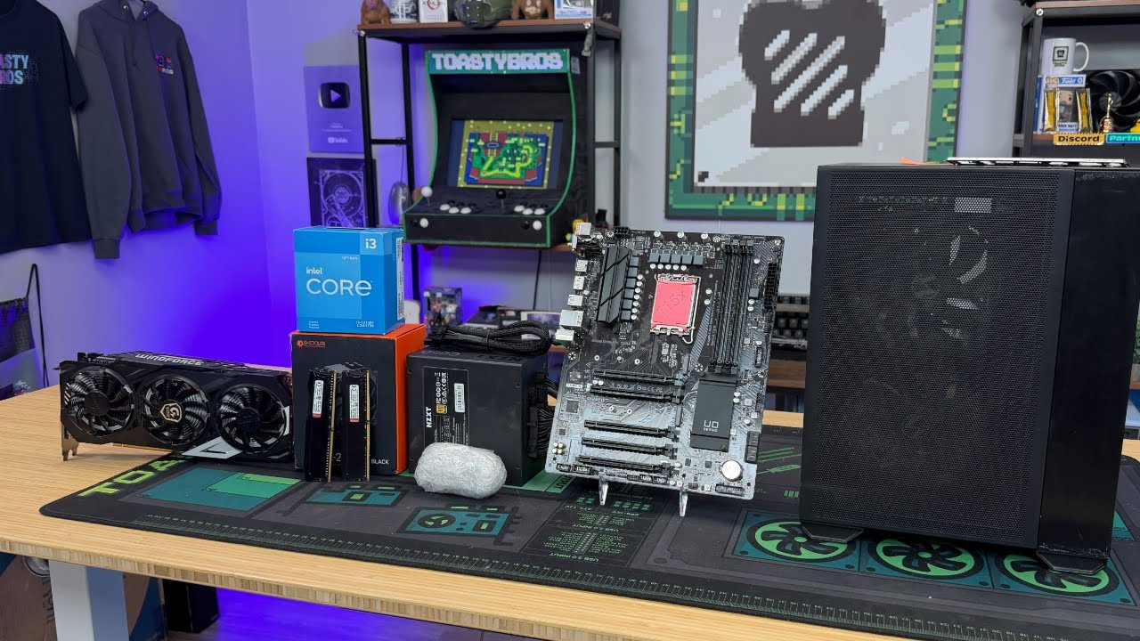 GTX 980 TI + i3 12100F Spare Parts PC Build - !pcbros - YouTube