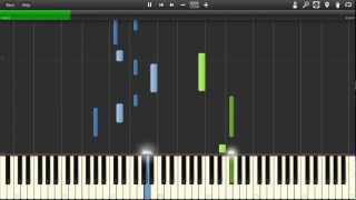Video thumbnail of "Ennio Morricone: Chi Mai. Synthesia Tutorial + MIDI + PDF Sheet Music"