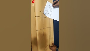 Coat Pattern Draft Point to point Explains -p24/68 #shorts