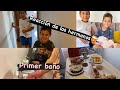 Salimos del hospital/ reacción de sus hermanos😍 su primer baño/ visitas/ silla de paseo