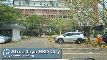 Tempat Parkir Universitas Atma Jaya BSD City - Carpark of Indonesia