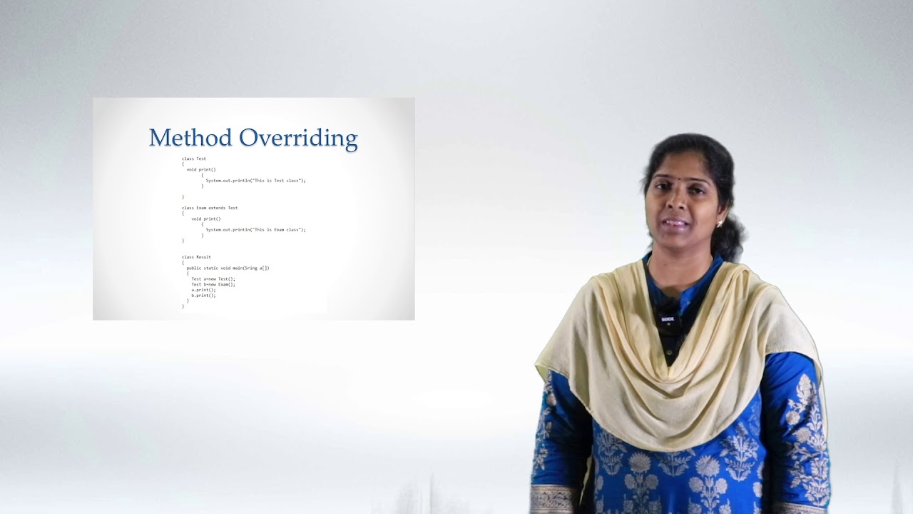 Method Overriding in JAVA - YouTube