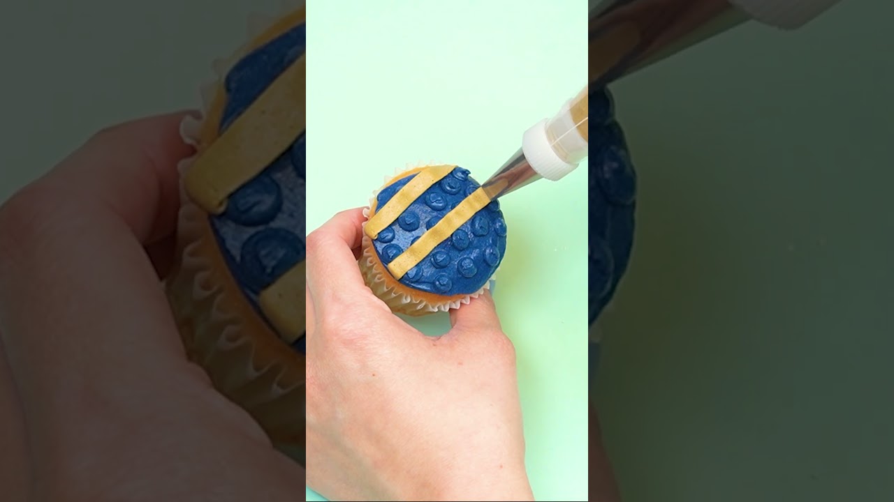 Blueberry Pie Cupcake Tutorial 