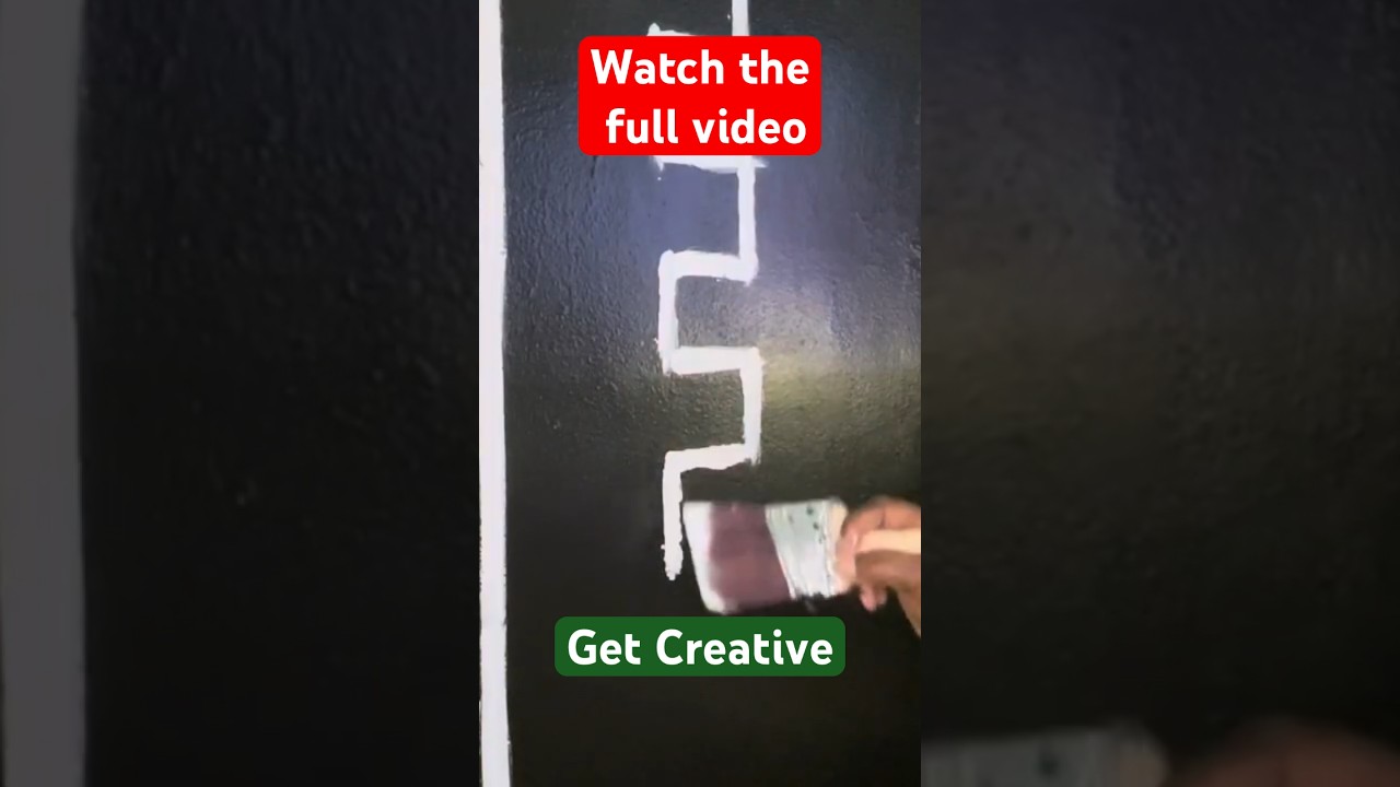 DIY African Mud Cloth Inspired Accent Wall 