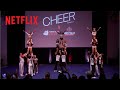 Cheer first joint performance by navarro college  trinity valley community college  netflix