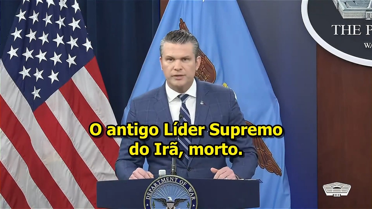 Secretário de Guerra, Pete Hegseth: A cúpula dos DITADORES do IRÃ foi eliminada.