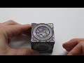 Old School Dice: 7 in 1 Dice Spinner: Dice Goblin - Matte Black w/ Purple