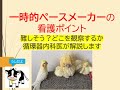 一時的ペースメーカーの看護ポイント(どこを観察するのか研修医看護師向けに循環器内科医が解説します)
