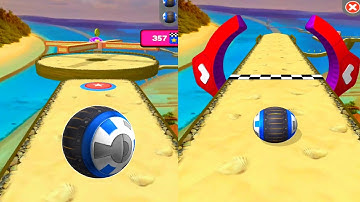 Going Balls Reverse Gameplay Level 395-397 | going Balls Super Speed Run | R- Games