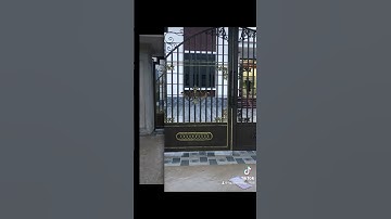 Mẫu cổng sắt đẹp