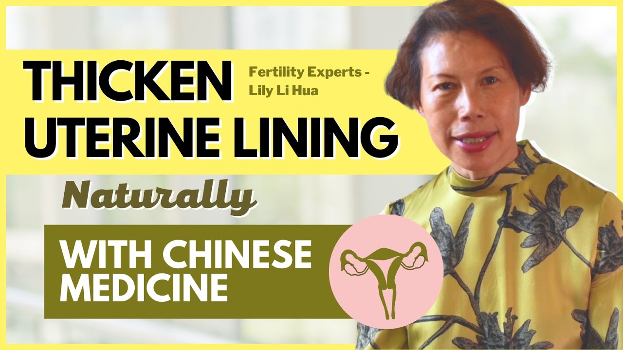 How To Thicken Uterine Lining Naturally | Chinese Medicine