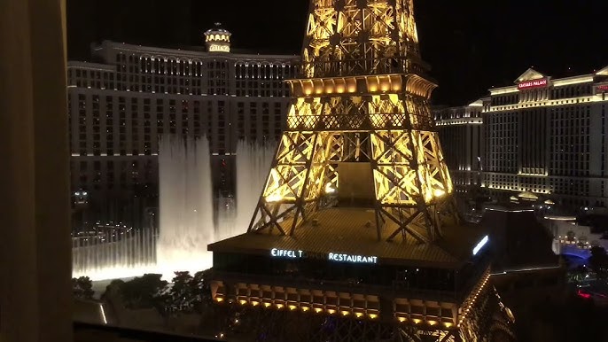 Paris Las Vegas End of Hallway Burgundy Room tour 2021 