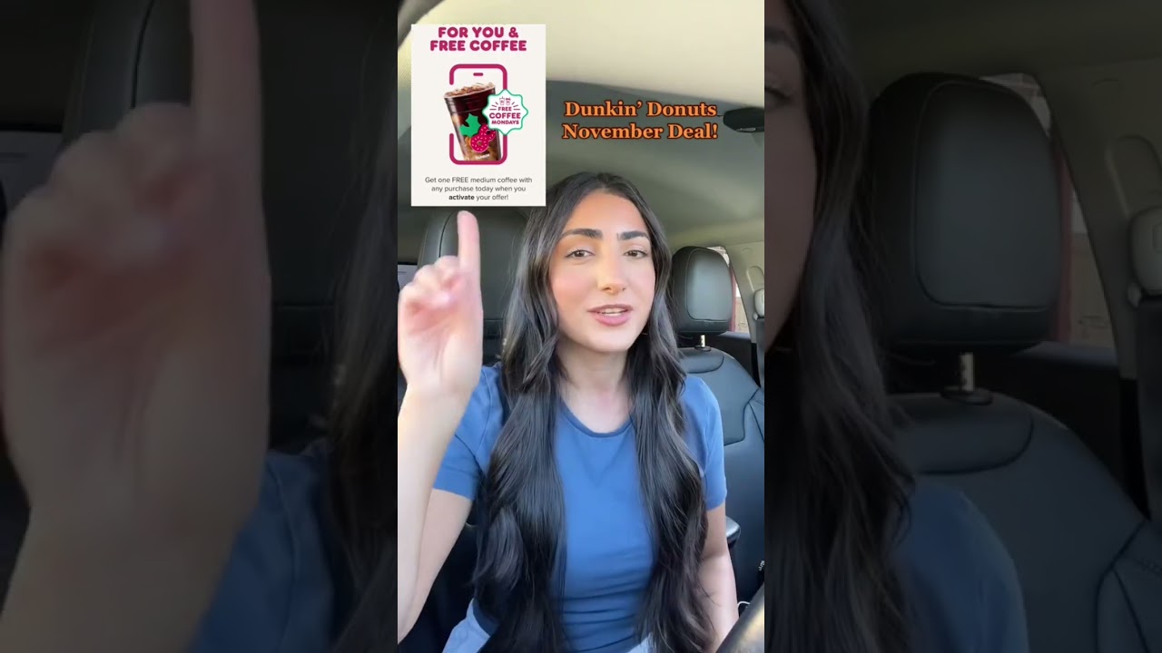 Go Get Your Free Coffee From Dunkin’ Donuts! 