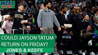 It sounds like Celtics fans are starting to get annoyed with Jayson Tatum Jones Keefe