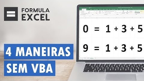 EXCEL: Converter números armazenados como texto em números