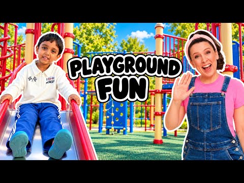 Ms Rachel (inspired) toddler learning | Learning at an Outdoor Playground #msrachel #toddlerlearning
