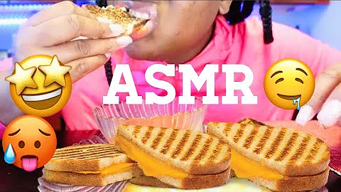 Watch me eat a crispy grilled cheese