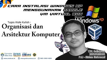 CARA INSTALASI WIN XP DENGAN MENGGUNAKAN VM ORACLE VIRTUALBOX