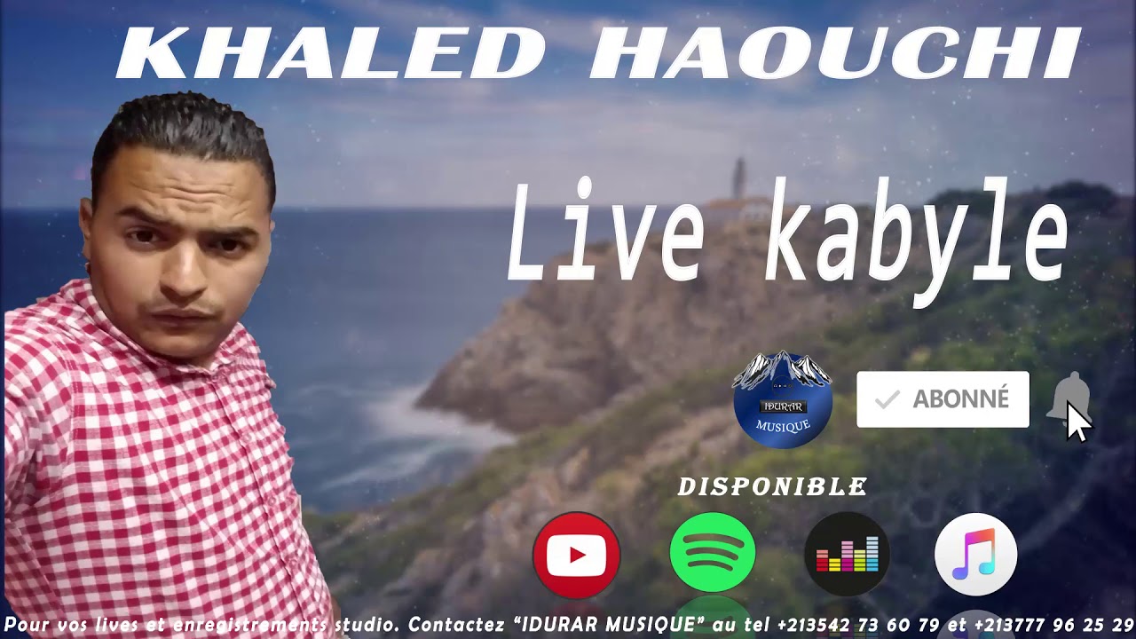 KHALED HAOUCHI☑️LIVE KABYLE☑️2020☑️IDURAR MUSIQUE