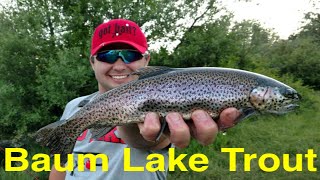 A popular put-and-take fishery, baum lake is one of northern
california's most well stocked lakes. only inches from the california
department fish & wildl...