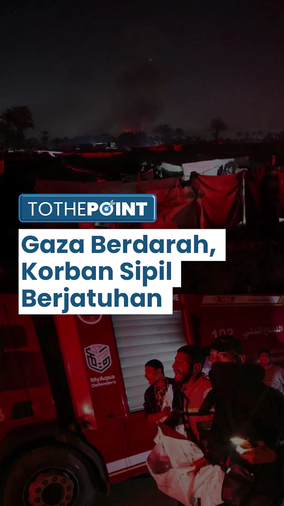 Serangan Brutal Pasukan Pendudukan Israel di Sepanjang Jalur Gaza, Tewaskan Banyak Warga Sipil