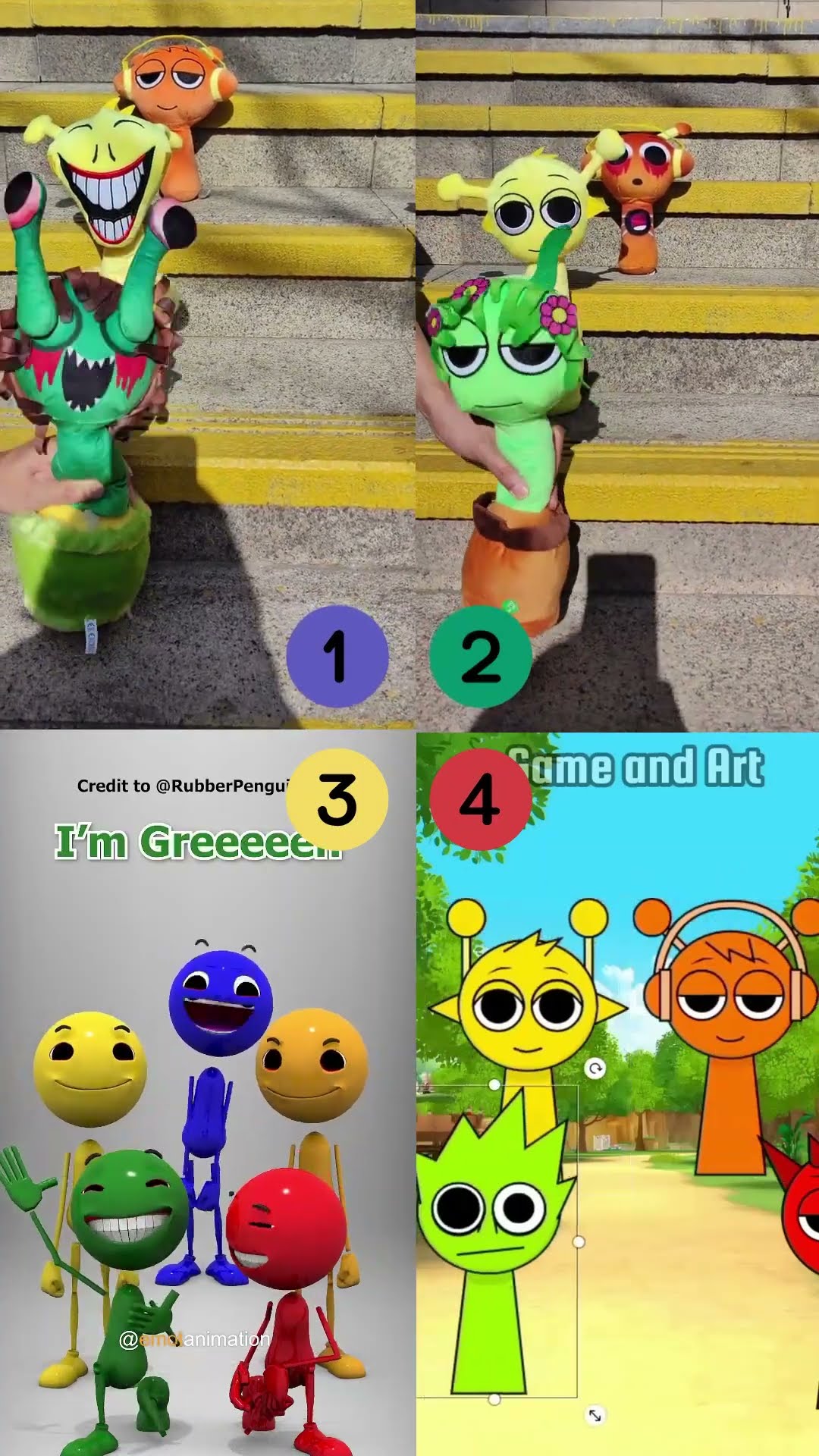 Sprunki dancing party collection