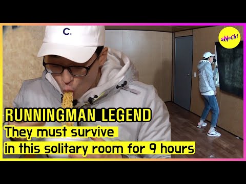 [RUNNINGMAN THE LEGEND] They must survive in this solitary room for 9 hours (ENGSUB)