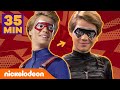 Henry Danger e Força Danger | 35 MINUTOS de heróis virando VILÕES! | Nickelodeon em Português