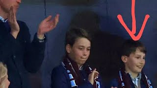 WILLIAM TAKES ROSE HANBURY'S SON TO ASTON VILLA MATCH WITH PRINCE GEORGE?! WHY??