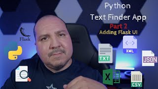 Python Text Finder App - Part 2 - Adding UI Details