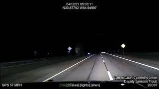 Dramatic footage shows Georgia shootout, chase that injured 3 officers