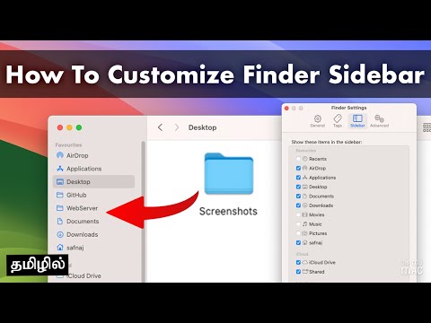 How to Customize Your Mac Finder Sidebar