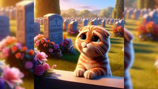 😿😿 Sad Cat Story & Grandmother 💔💔 #catmemes #aicat