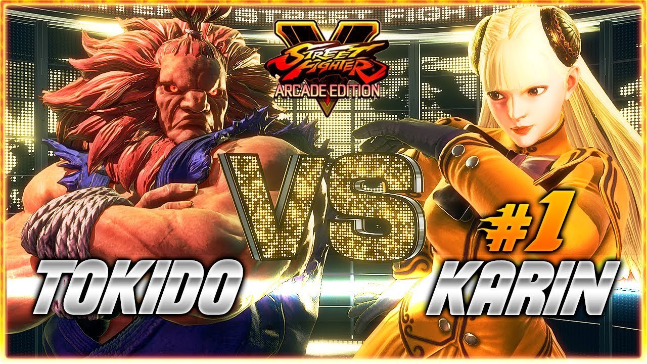 SFV AE ✪ TOKIDO (Akuma) vs AFG (#1 Online KARIN) | FT5 Set ✪ SF5 TenSFV