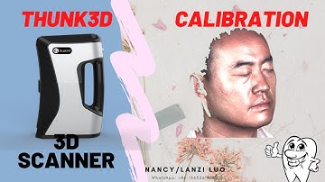 How to get high accuracy and good color data with Thunk3D handheld scanner