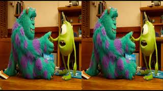 Monsters University True 3D Trailer 2 in 3d