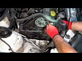 Opel Combo,Astra,Corsa,Zafira,Meriva,1.7 CDTI Замена ремня ГРМ.Replacing the belt