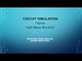 Half Wave Rectifier | PSpice Simulation